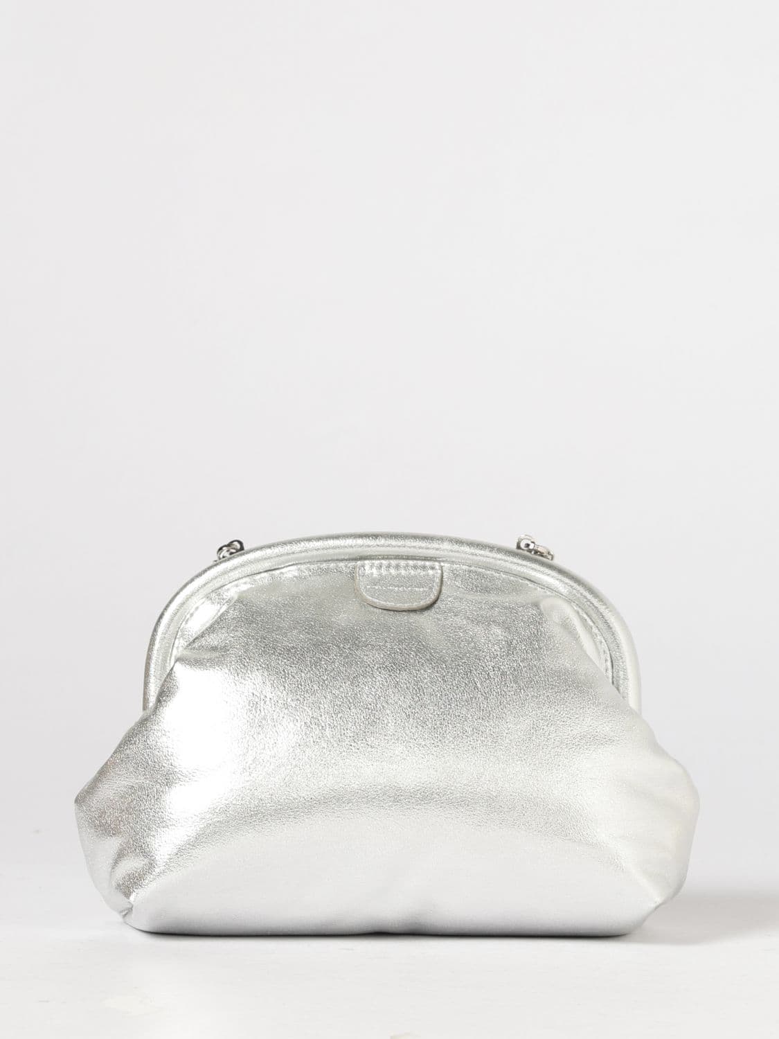 Stella Mccartney Laminated Faux Leather Clutch