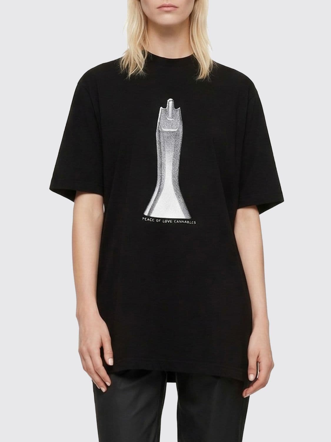 Rick Owens Drkshdw Printed Cotton T-Shirts