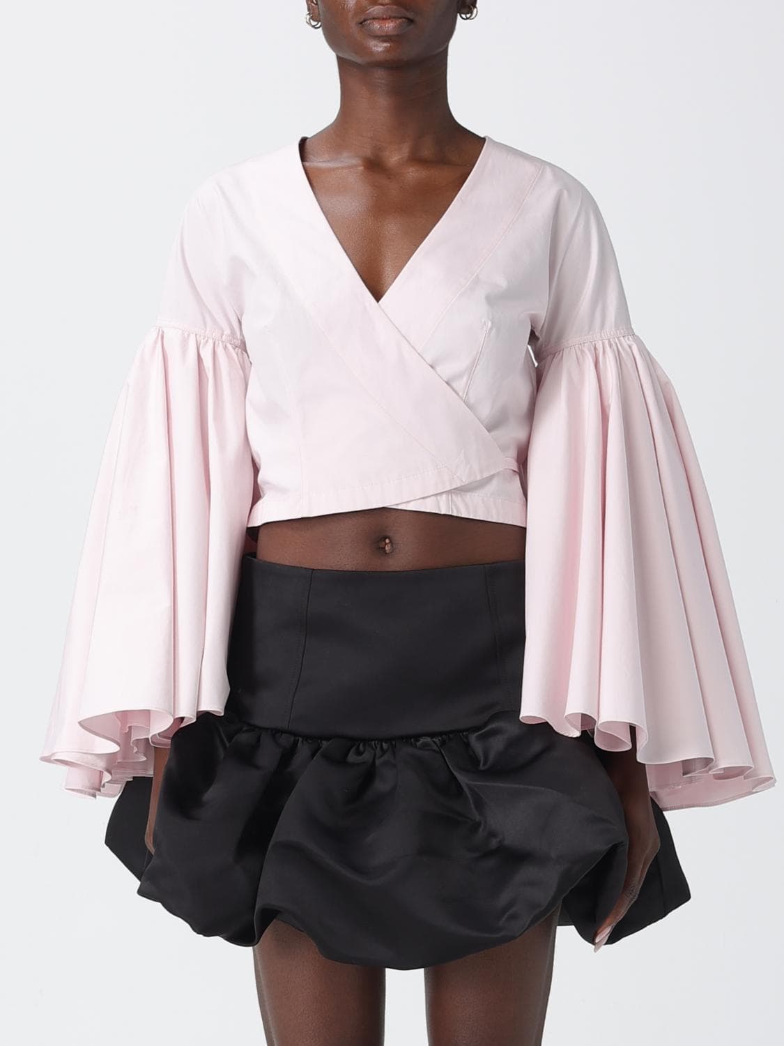 Jacquemus Paysan Wrap Top in Cotton