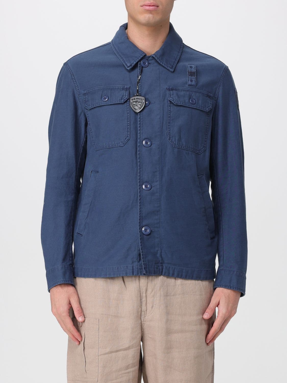 Blauer Cotton Shirt Jacket
