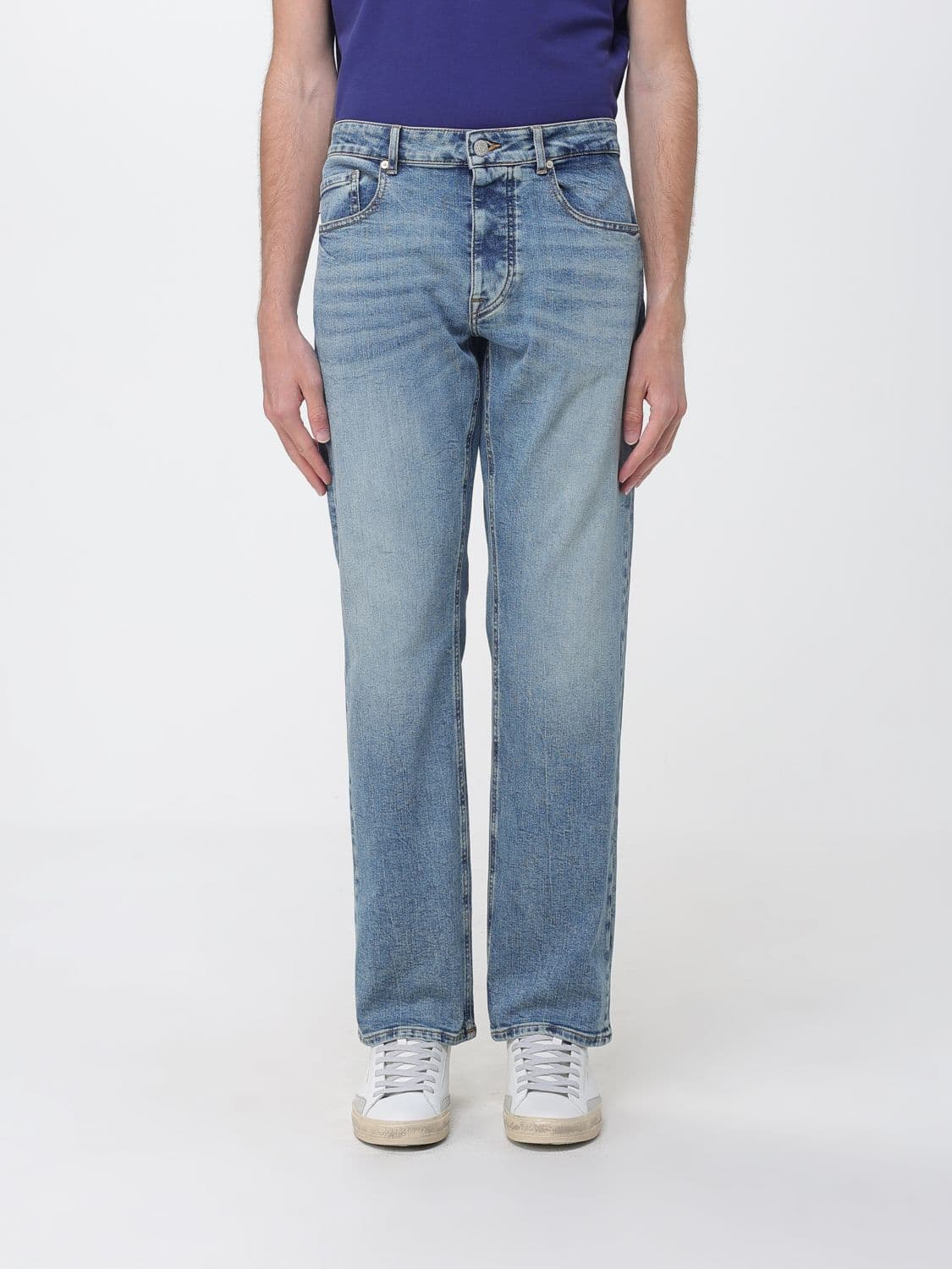 Blauer Straight Denim Jeans