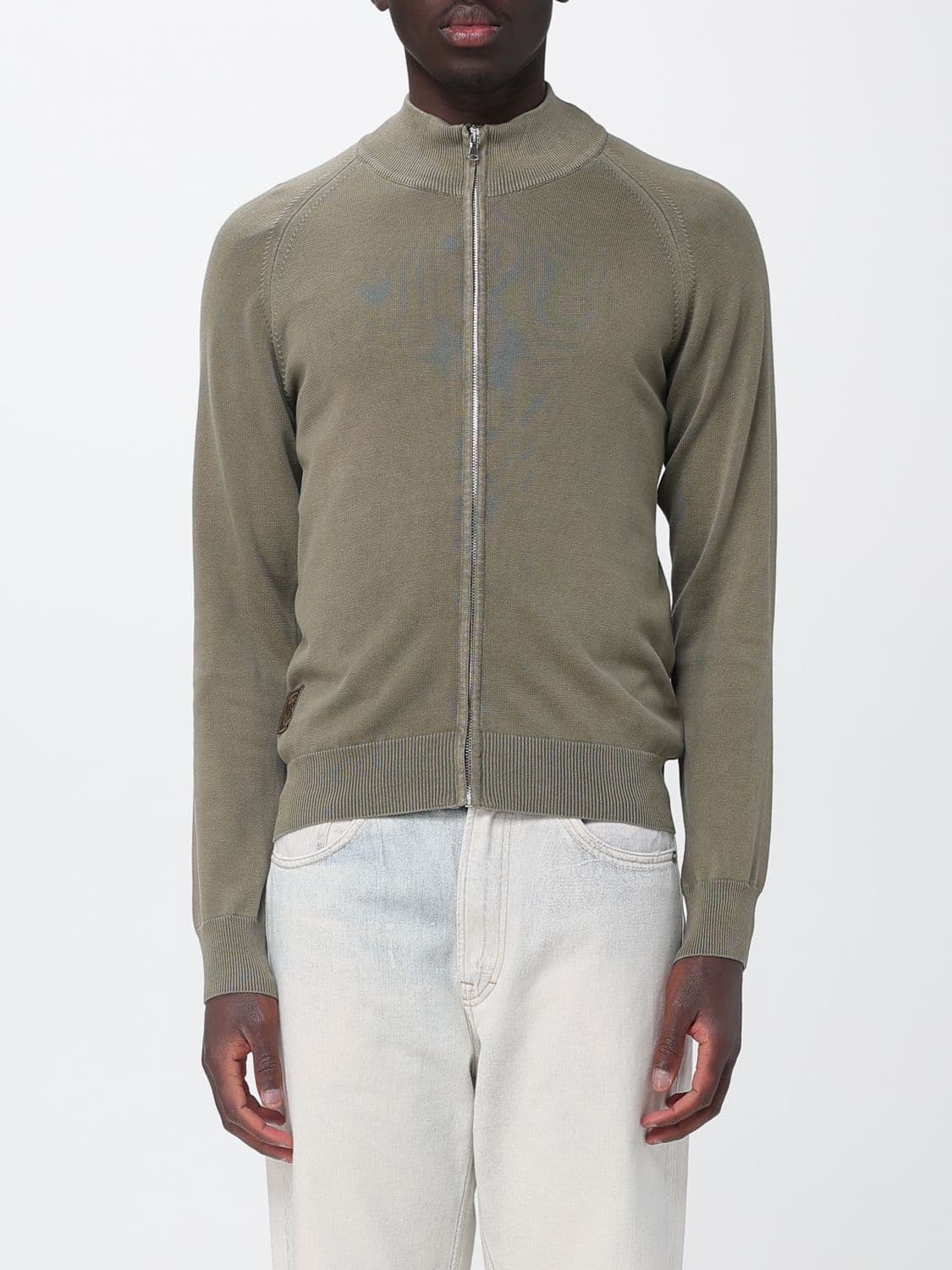 Blauer Cotton Zip Cardigan