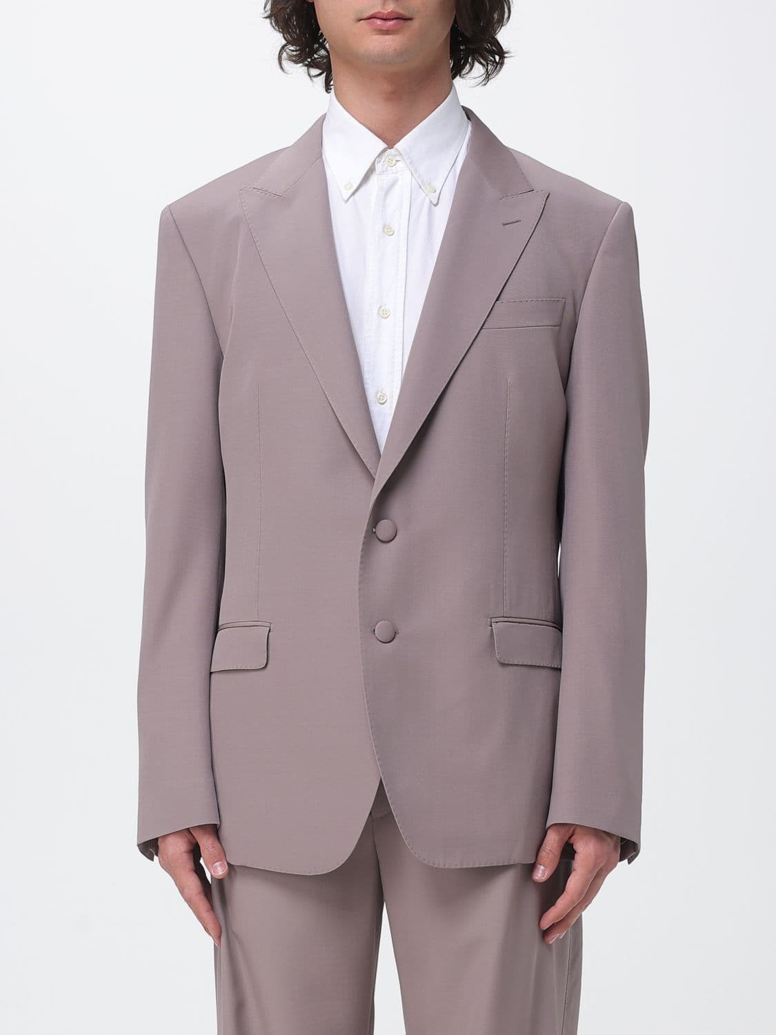 Dolce & Gabbana Single Breasted Wool Blazer · 50