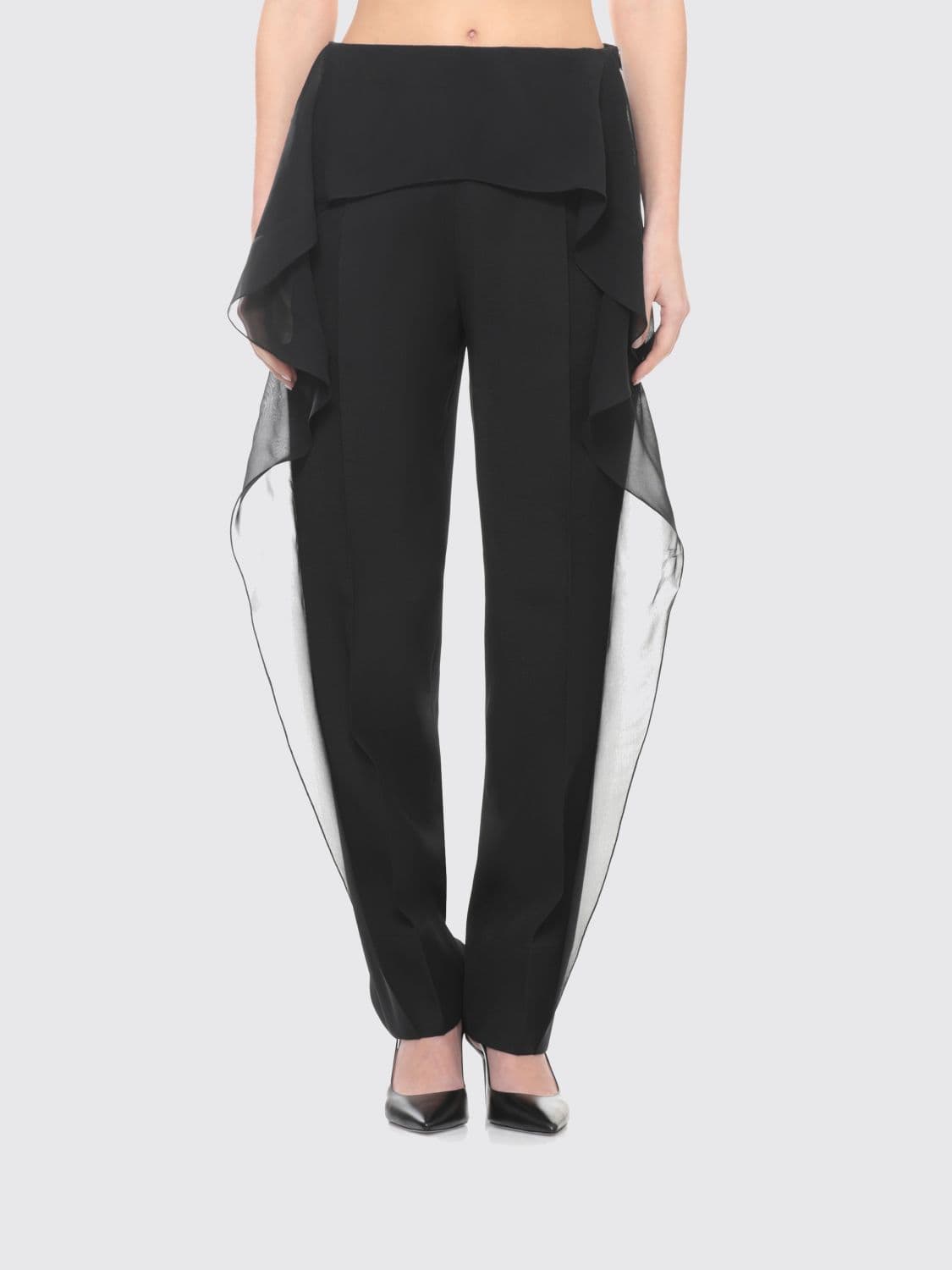 Lanvin Wool and Silk Trousers