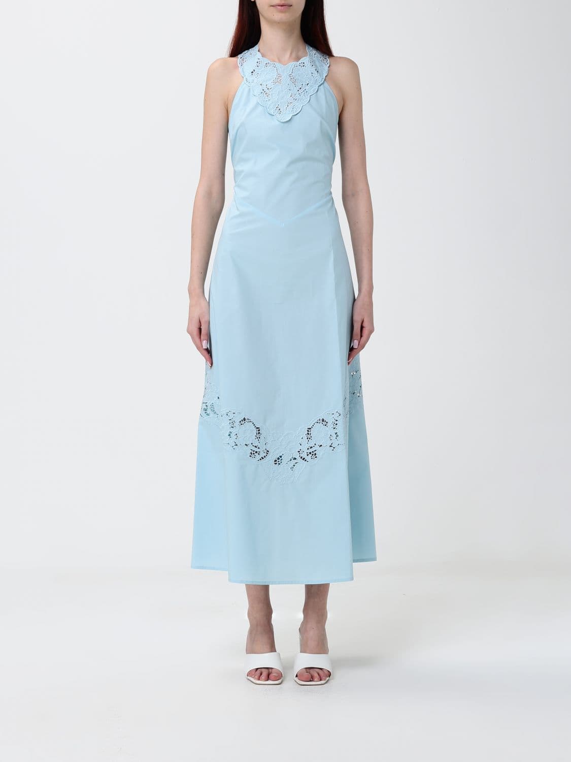 Twinset Cotton Midi Dress