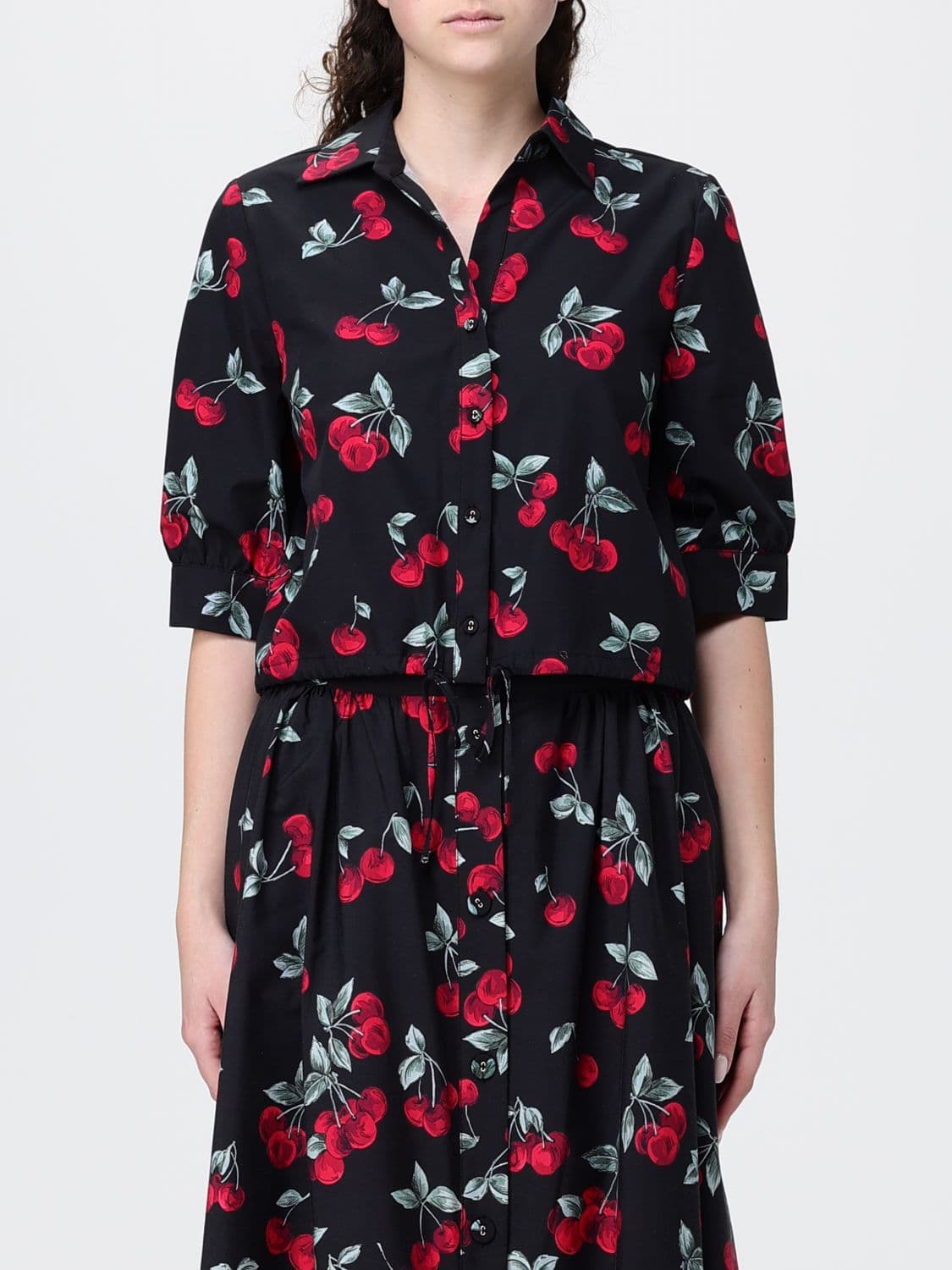 Twinset Printed Cotton Shirt