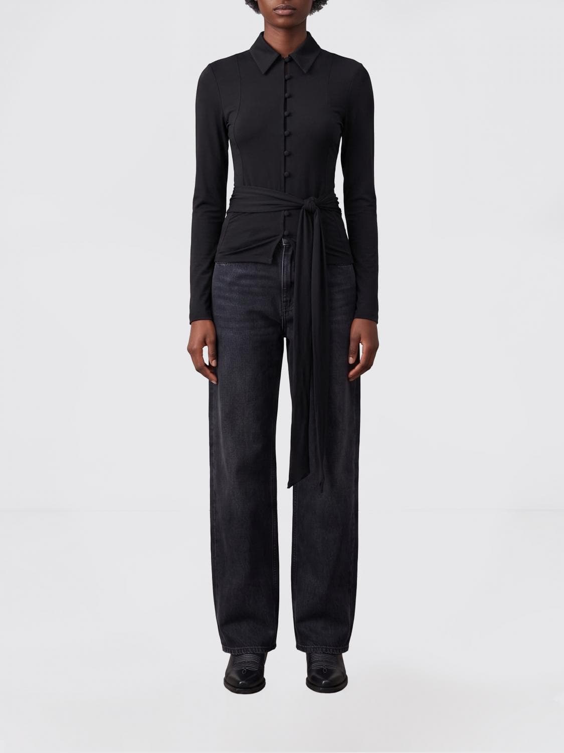 Ganni Recycled Polyester Top