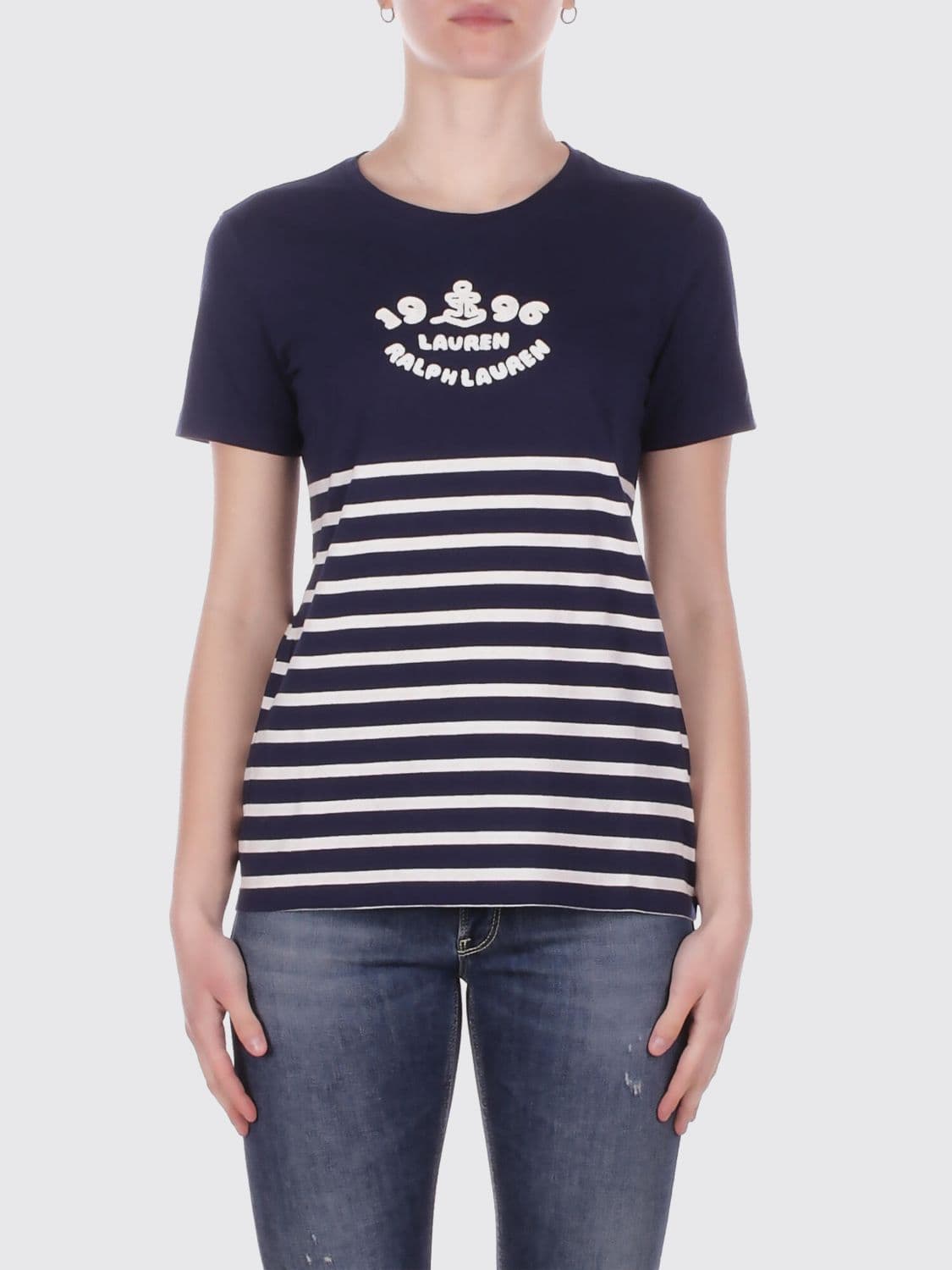 Lauren Ralph Lauren Striped Cotton T-shirt
