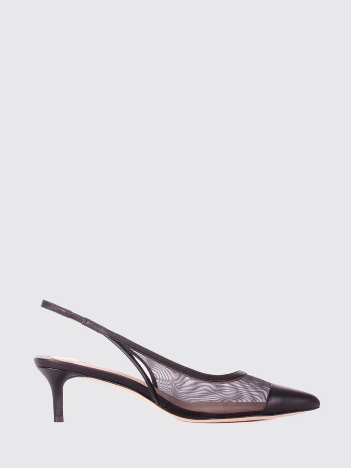 Lauren Ralph Lauren Mesh and Leather Slingback Ralph Lauren