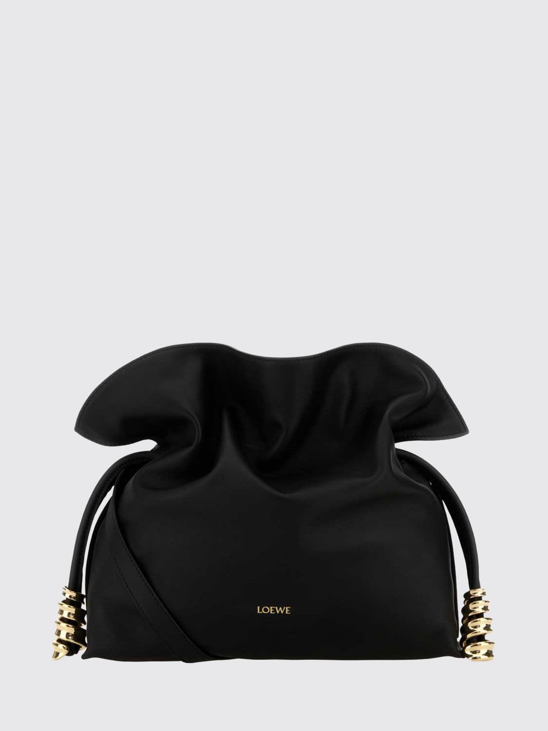 Loewe Flamenco Leather Clutch