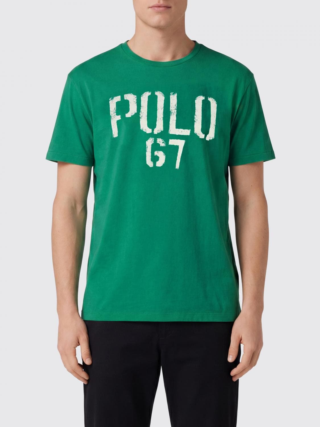 Polo Ralph Lauren Cotton T-Shirt with Logo · L