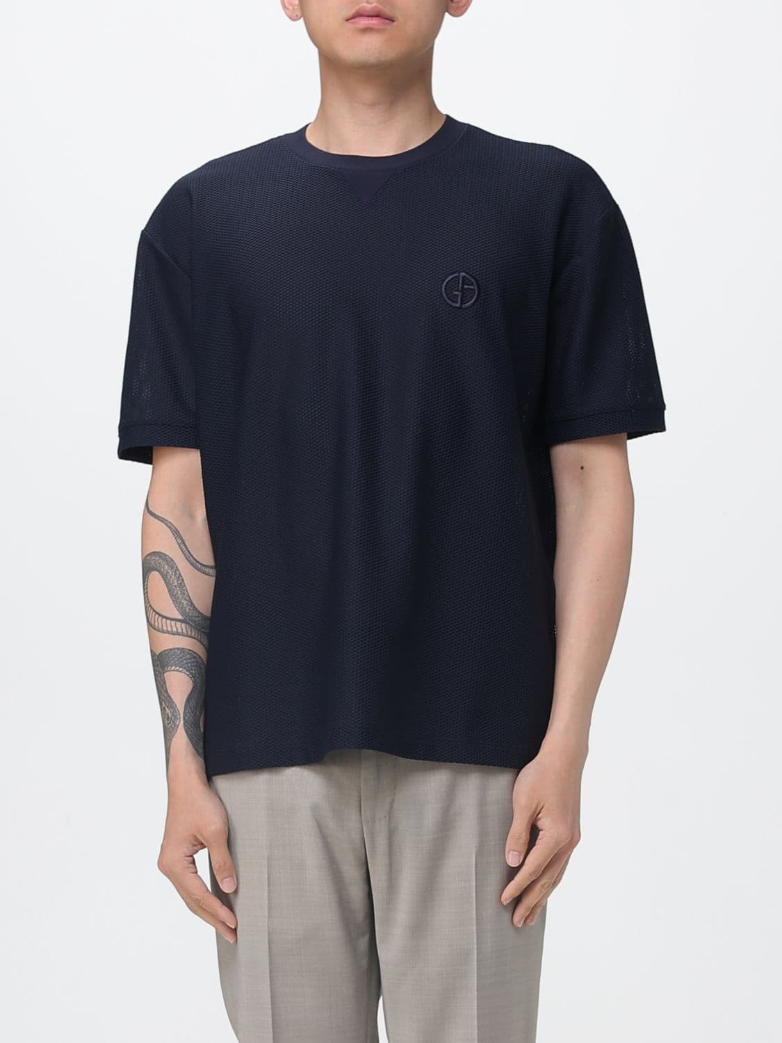 Giorgio Armani Jersey Crew-Neck T-Shirt
