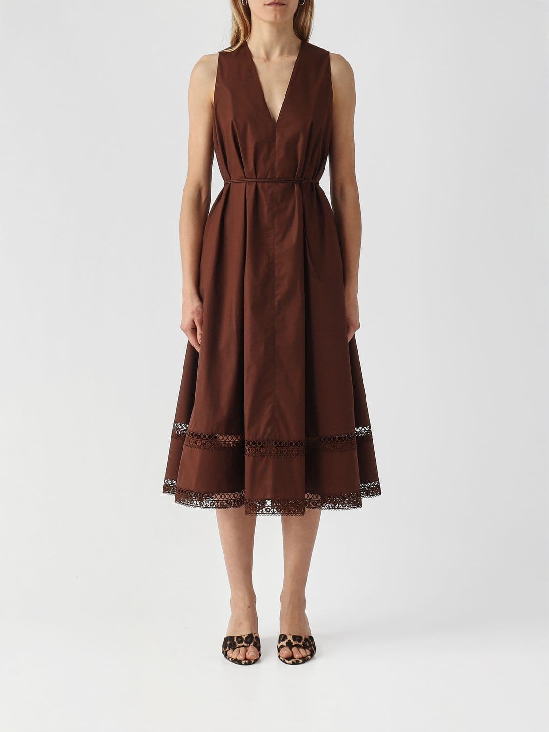Twinset Cotton Midi Dress · 44