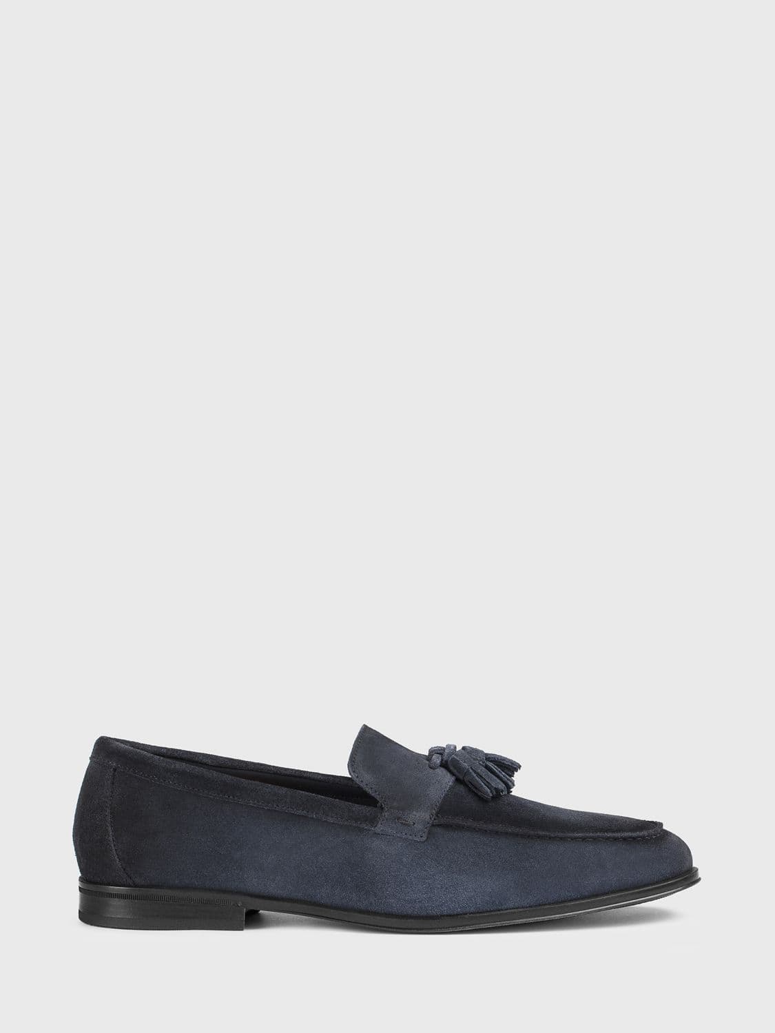 Doucal's Suede Loafers with Tassels