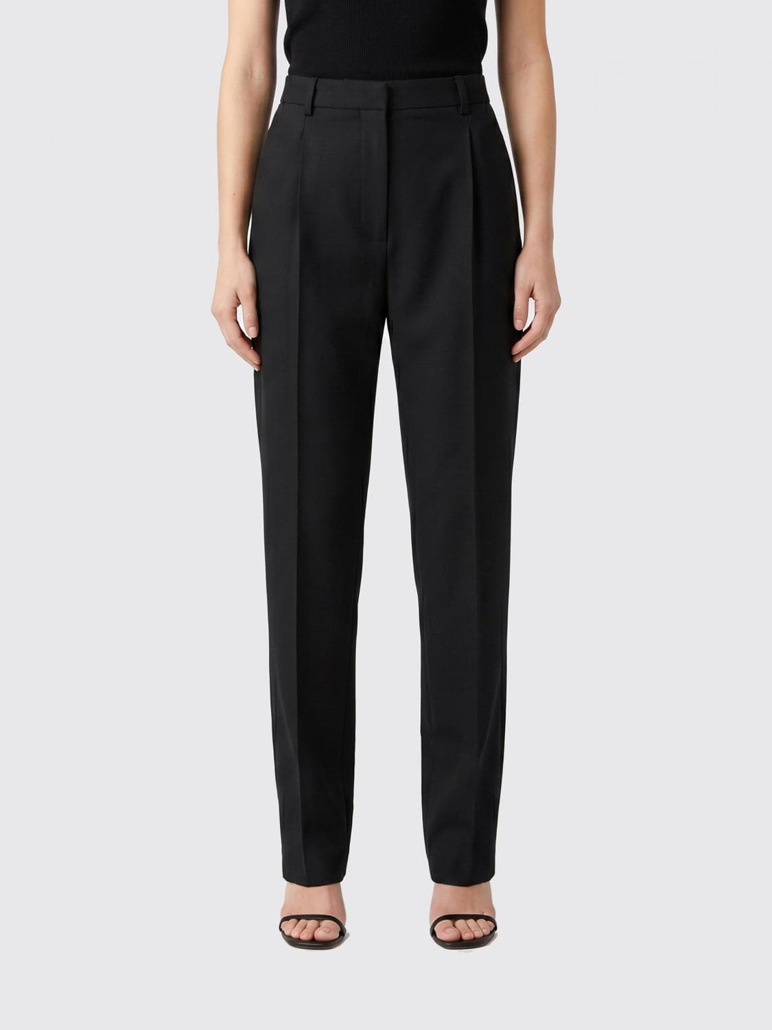 Saint Laurent Wool Tailored Trousers