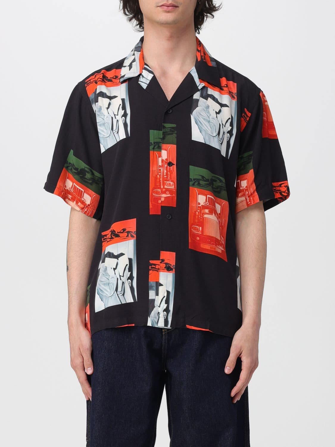 Carhartt Wip Hamilton Printed Viscose Shirt