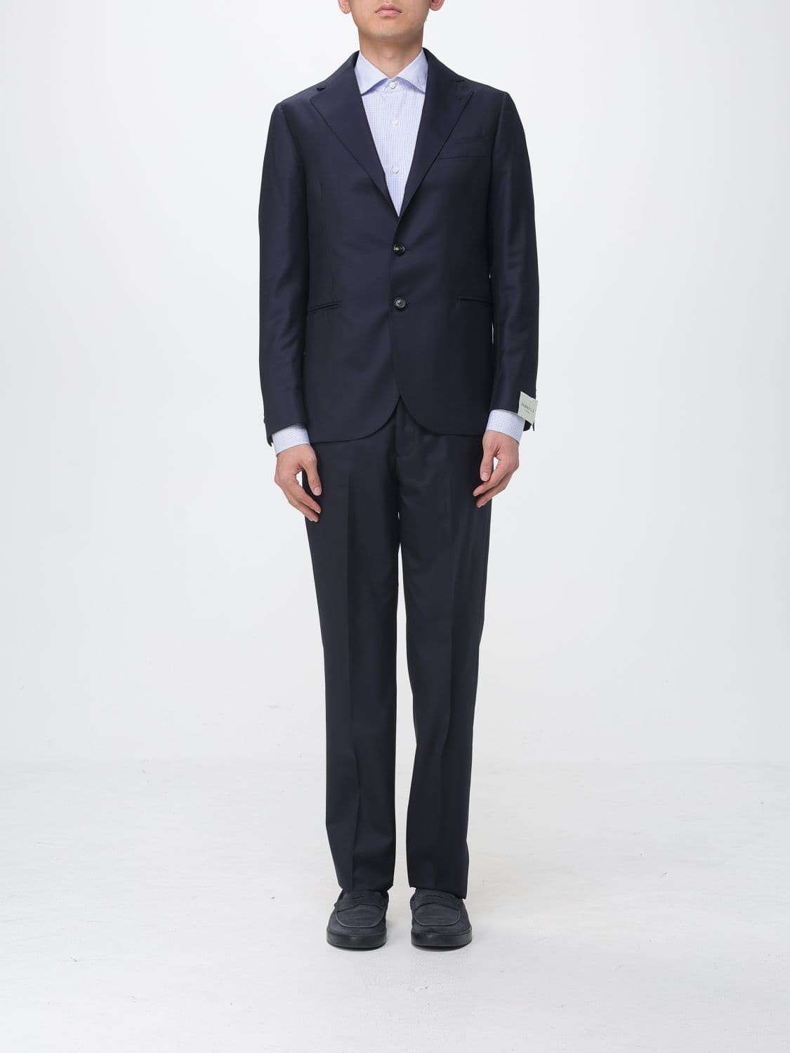 Luigi Borrelli Single-Breasted Virgin Wool Suit