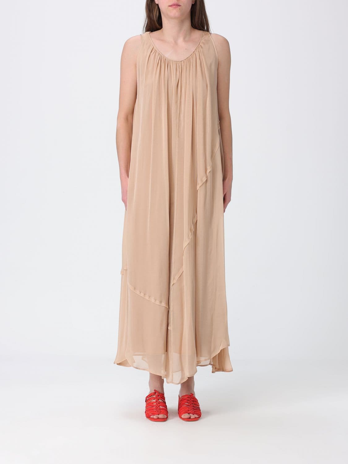 Alysi Silk Midi Dress