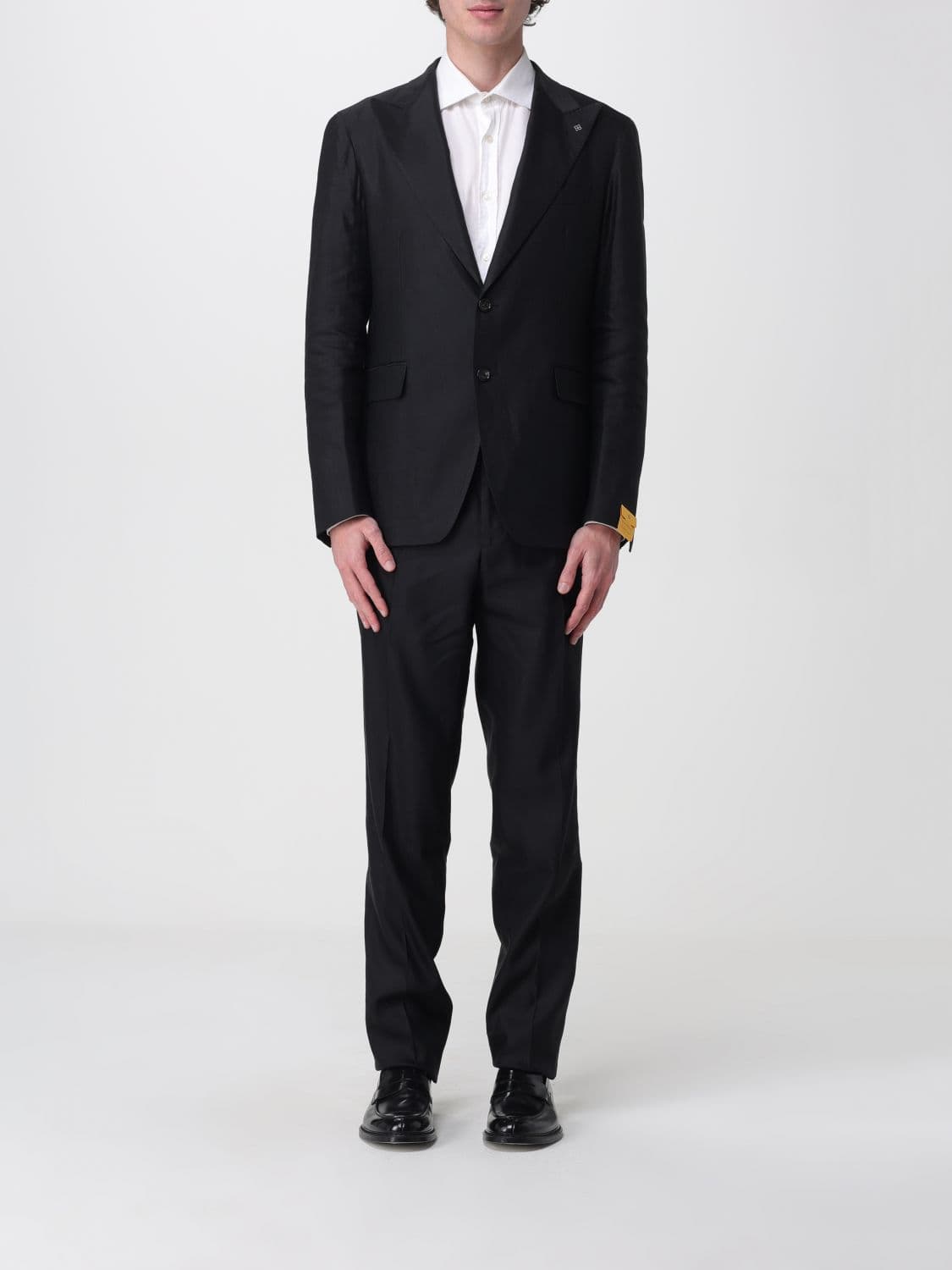 Tagliatore Single-Breasted Linen And Viscose Dress