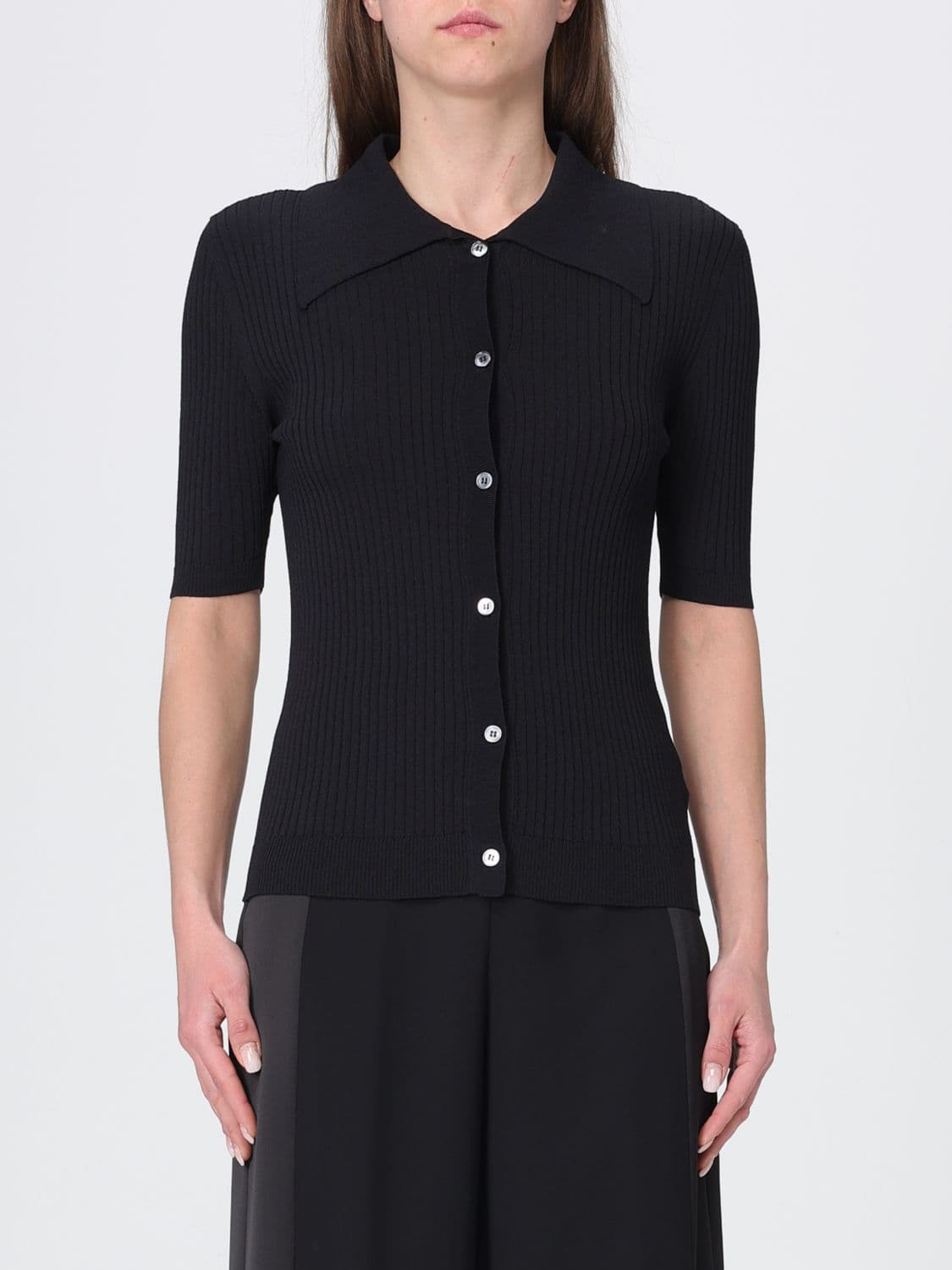 Tela Viscose Knit Polo Shirt · L