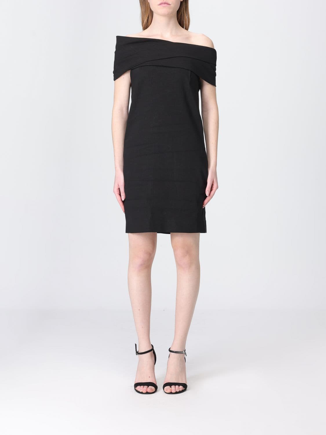 Tela Linen Blend Mini Dress