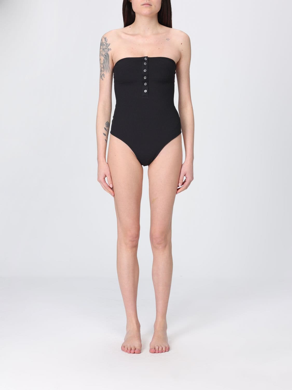 Toteme Cotton One Piece Swimsuit
