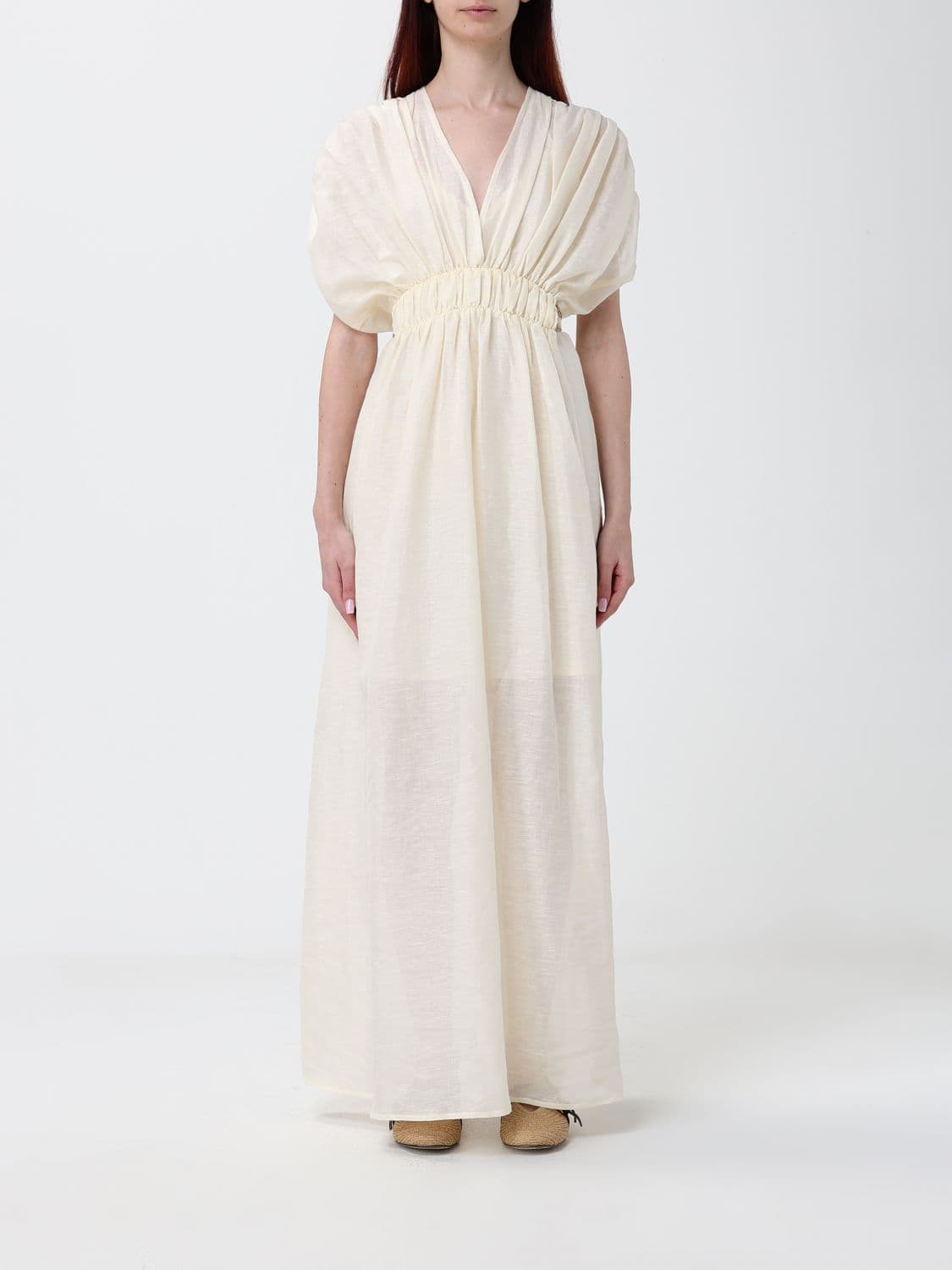 120% Lino Dress woman