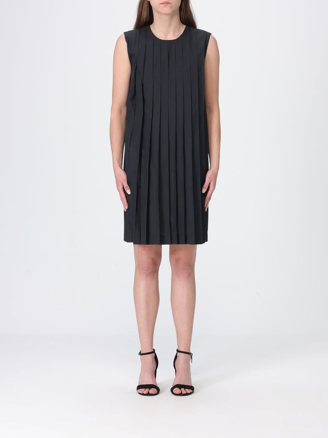 Ter Et Bantine Pleated Crêpe Dress