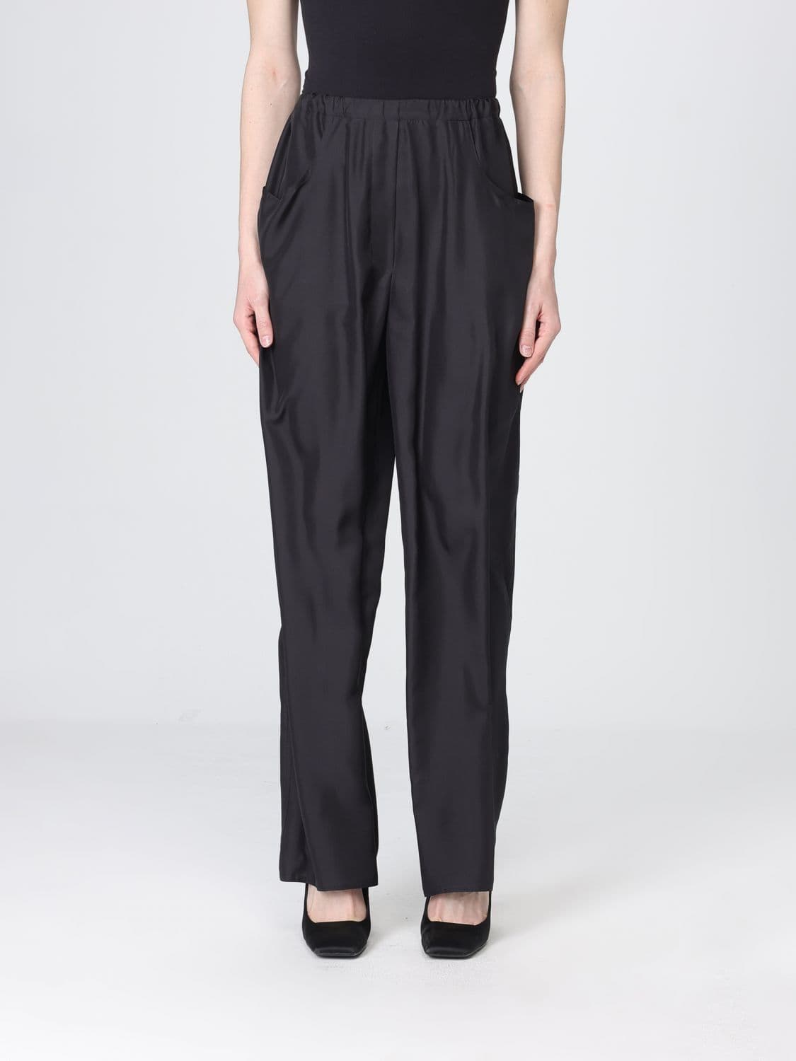Ter Et Bantine Silk Wide-Leg Trousers