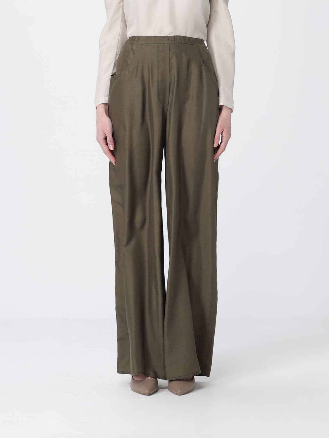 Ter Et Bantine Silk Wide-Leg Trousers