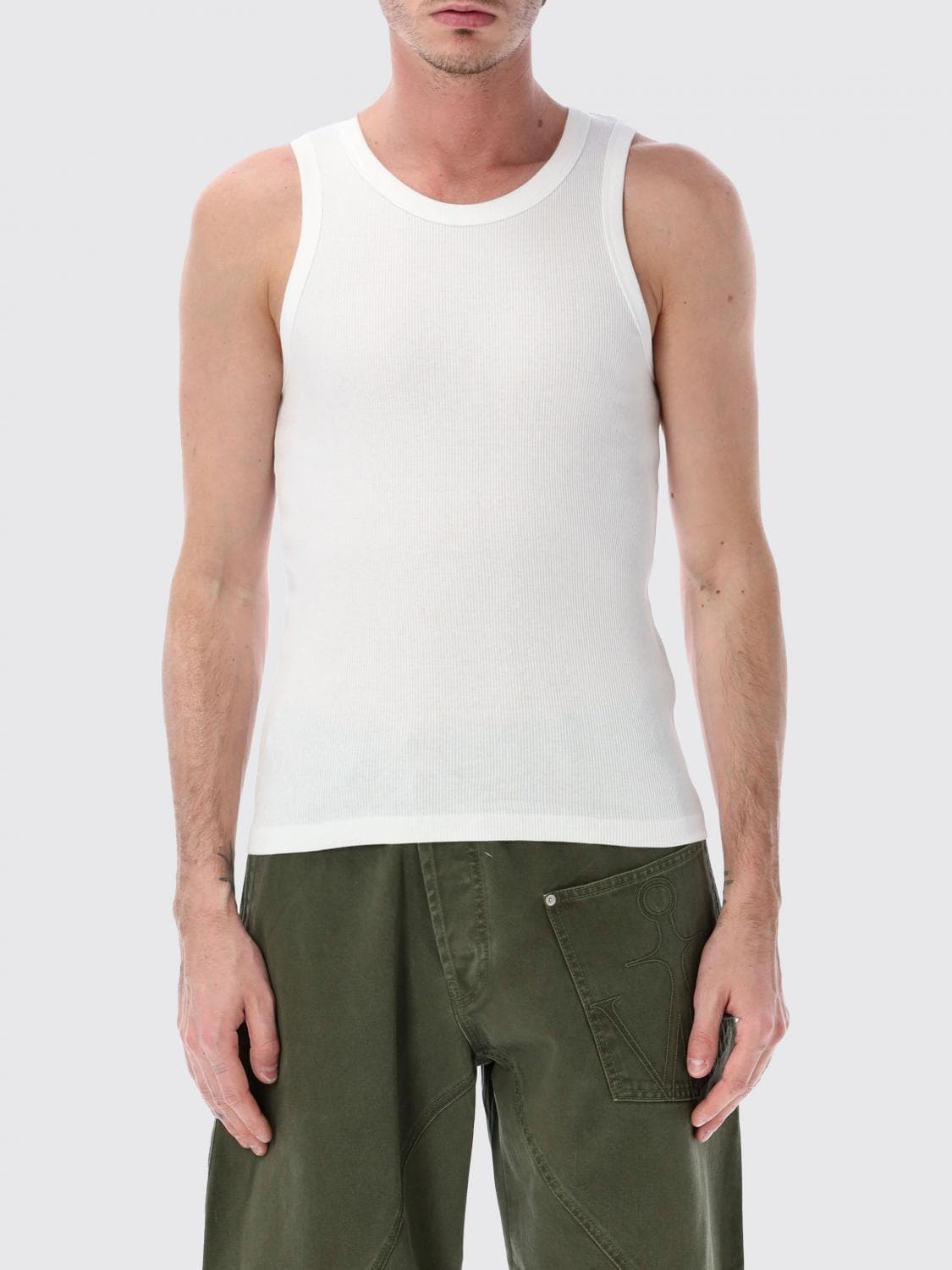 Jw Anderson Stretch Cotton T-shirt