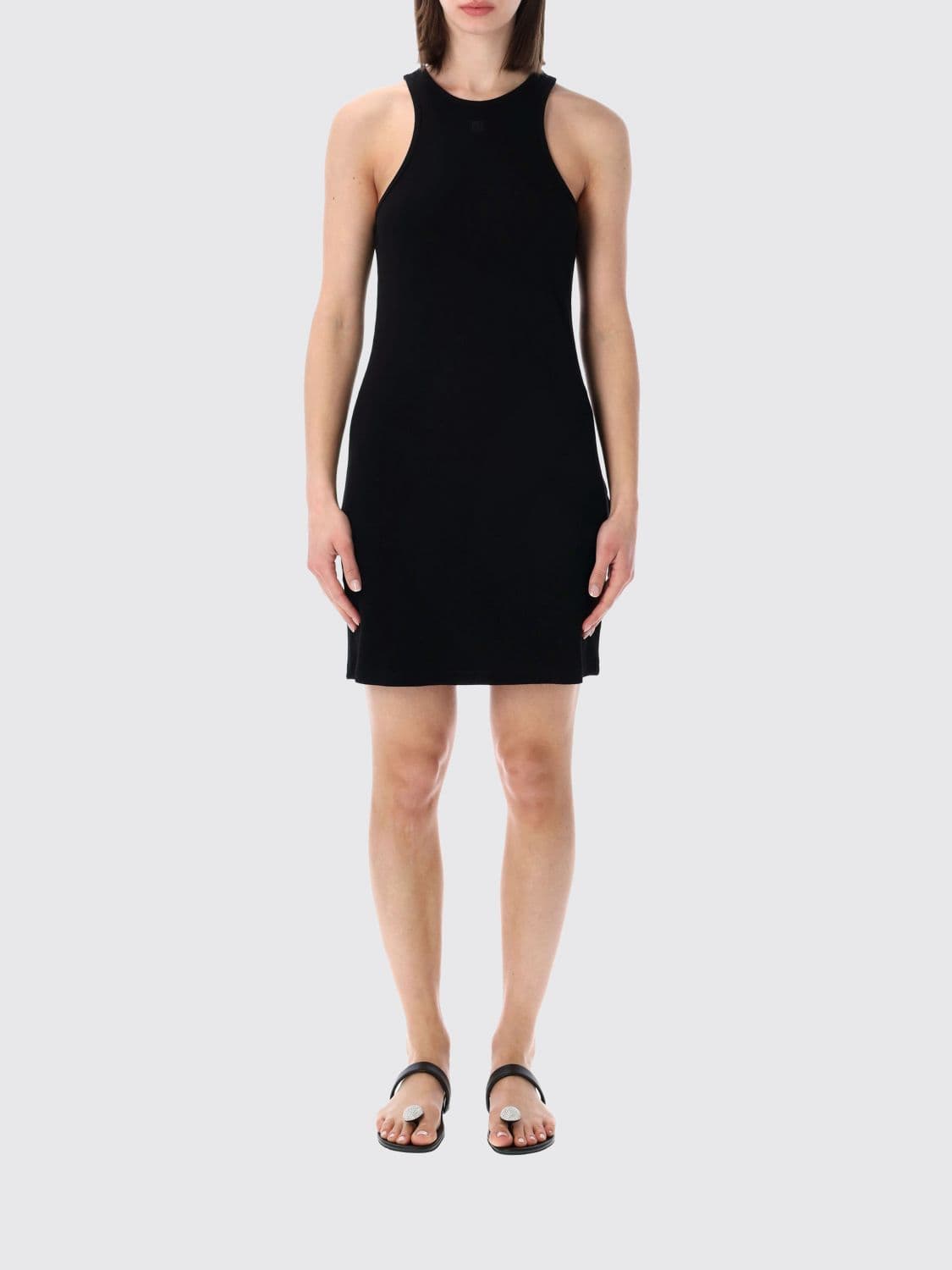 Anine Bing Stretch Cotton Mini Dress