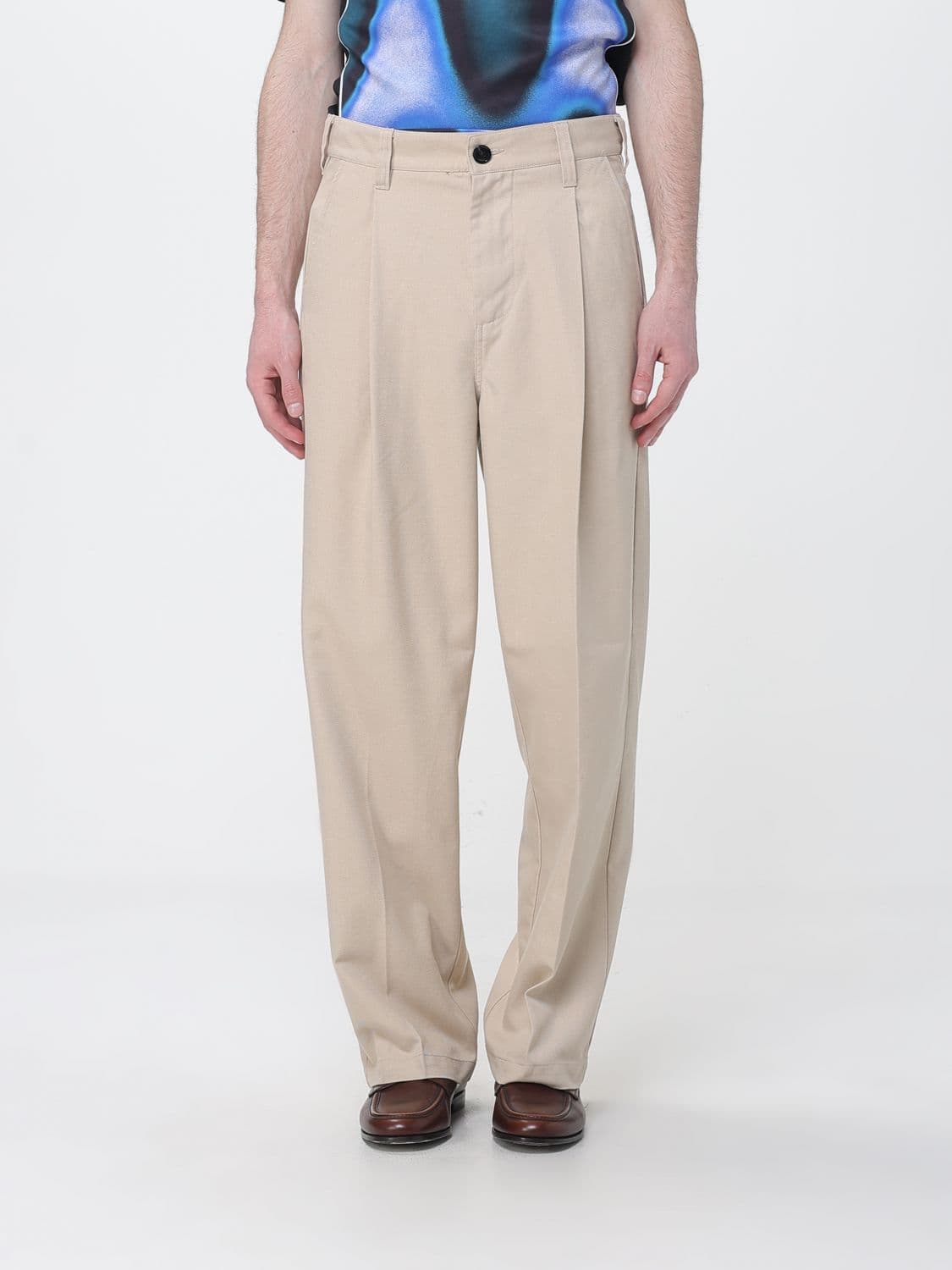 Obey Rayon Blend Wide Leg Trousers