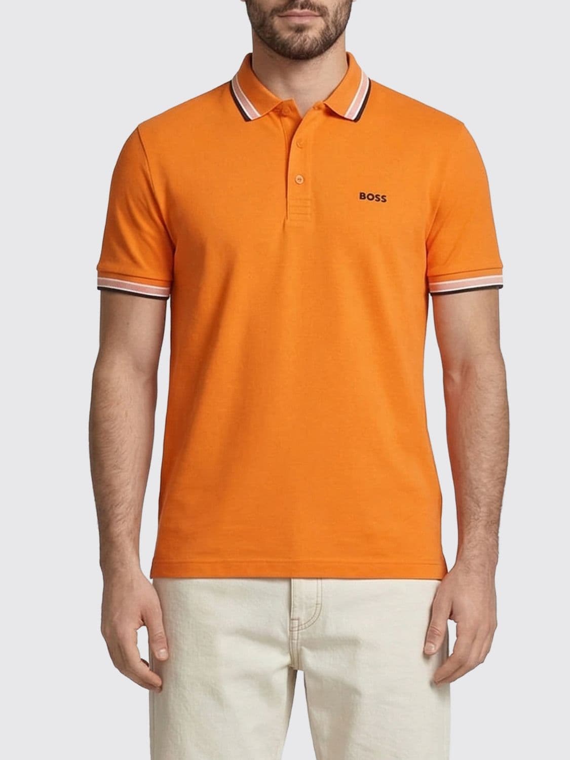 Boss Basic Cotton Polo Shirt