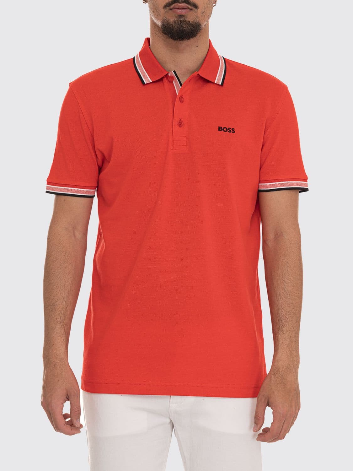 Boss Basic Cotton Polo Shirt