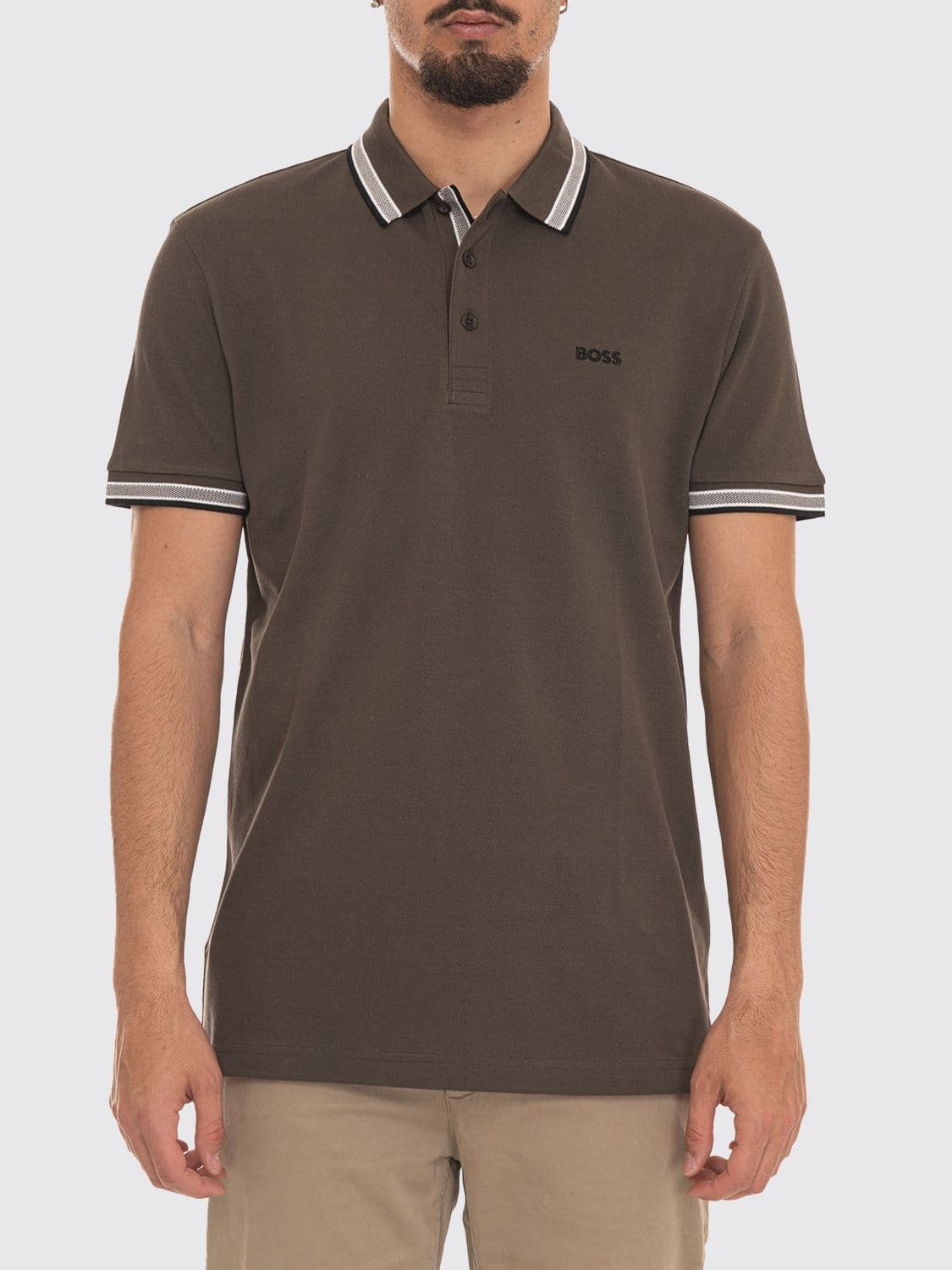 Boss Basic Cotton Polo Shirt