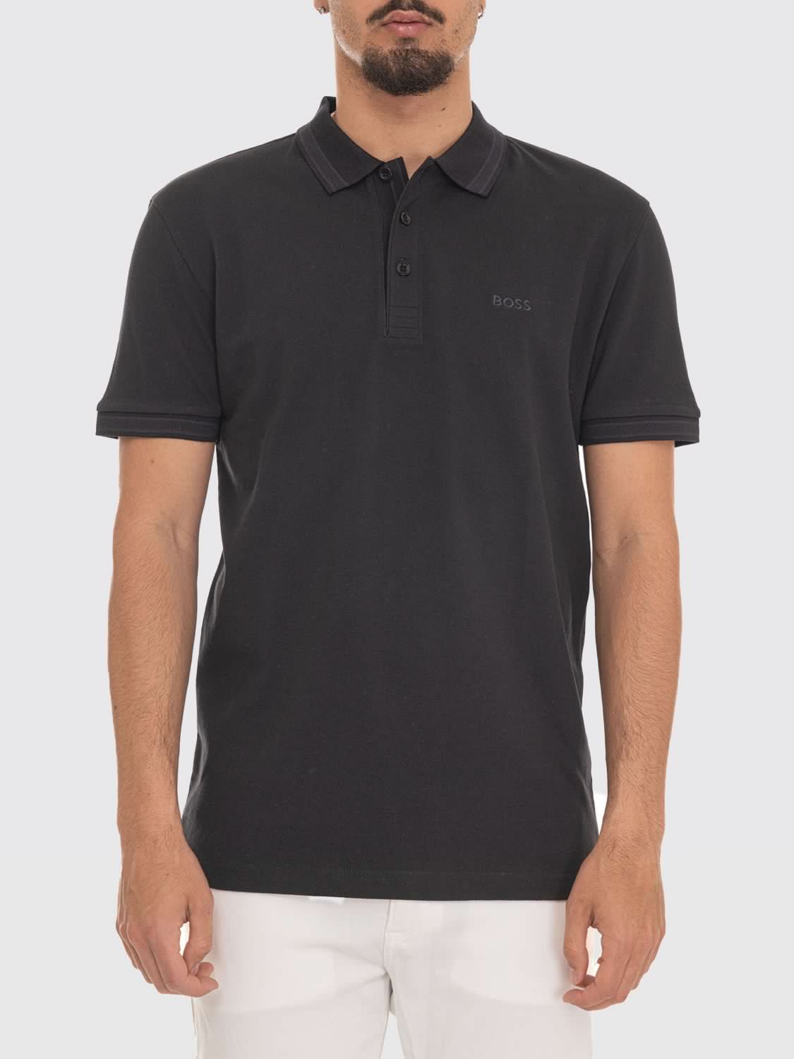 Boss Basic Cotton Polo Shirt