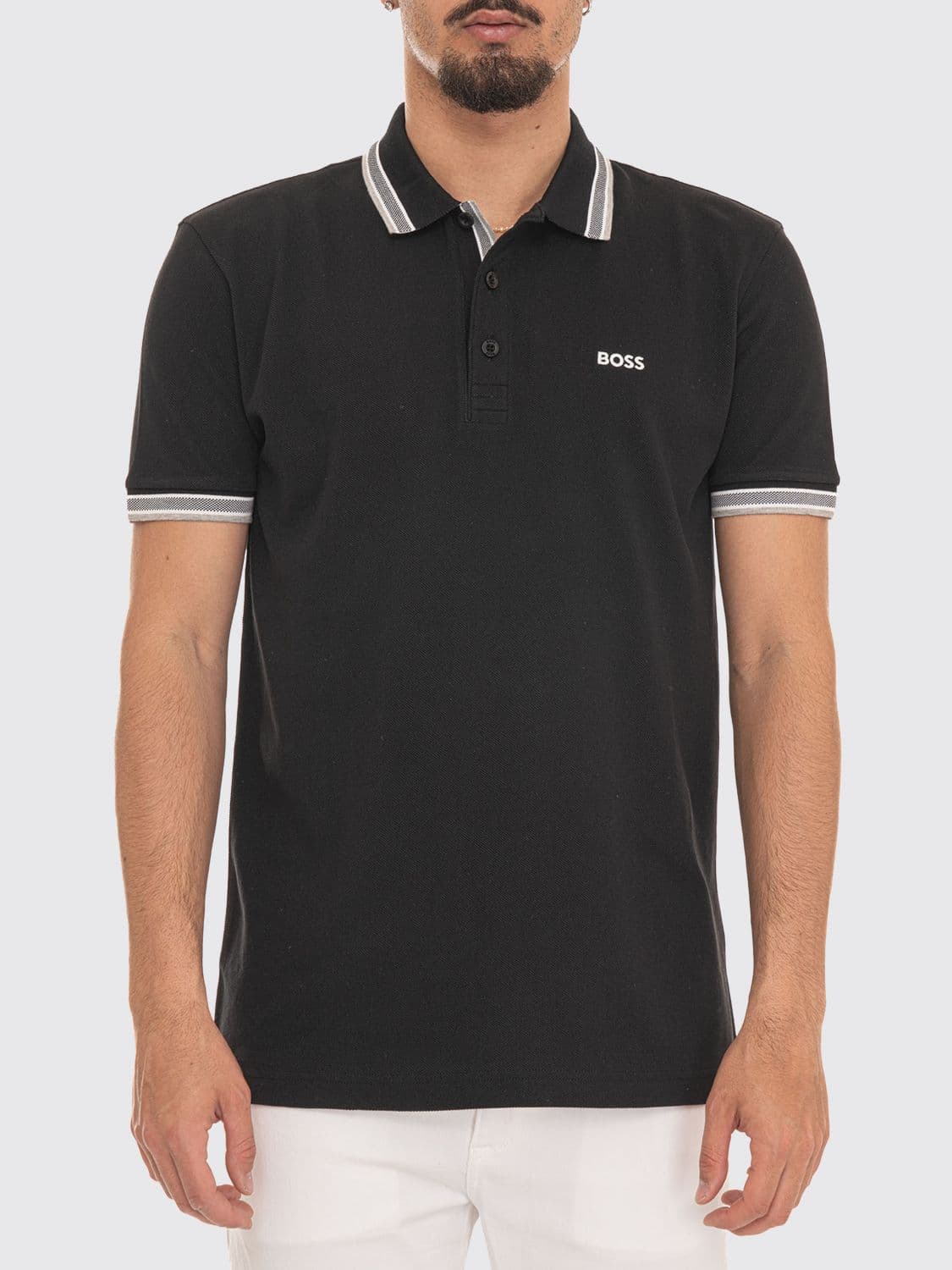Boss Basic Cotton Polo Shirt