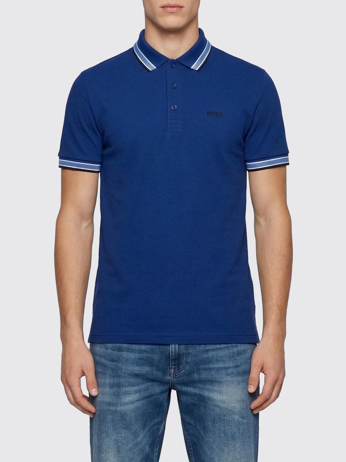 Boss Basic Cotton Polo Shirt