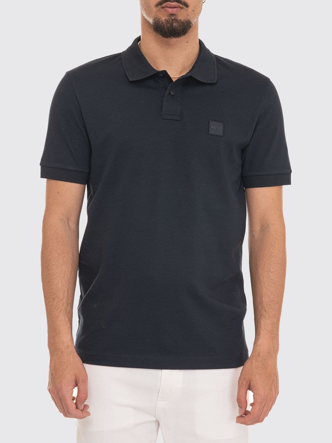 Boss Basic Cotton Polo Shirt