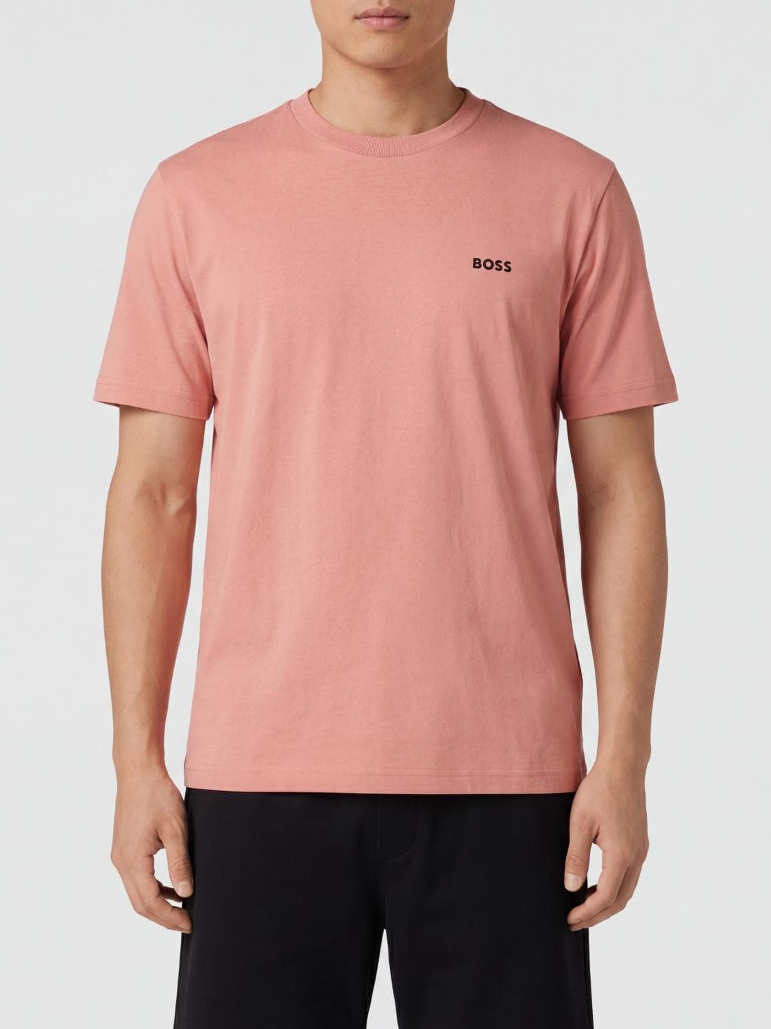 Boss Cotton T-shirt with Logo