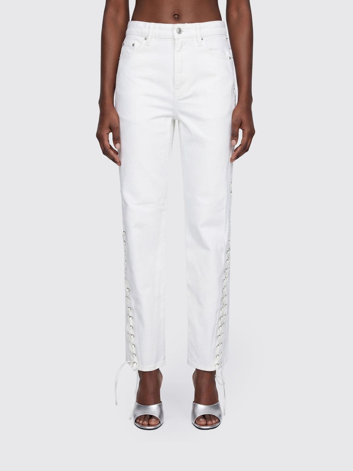 Rotate Straight Jeans in Denim