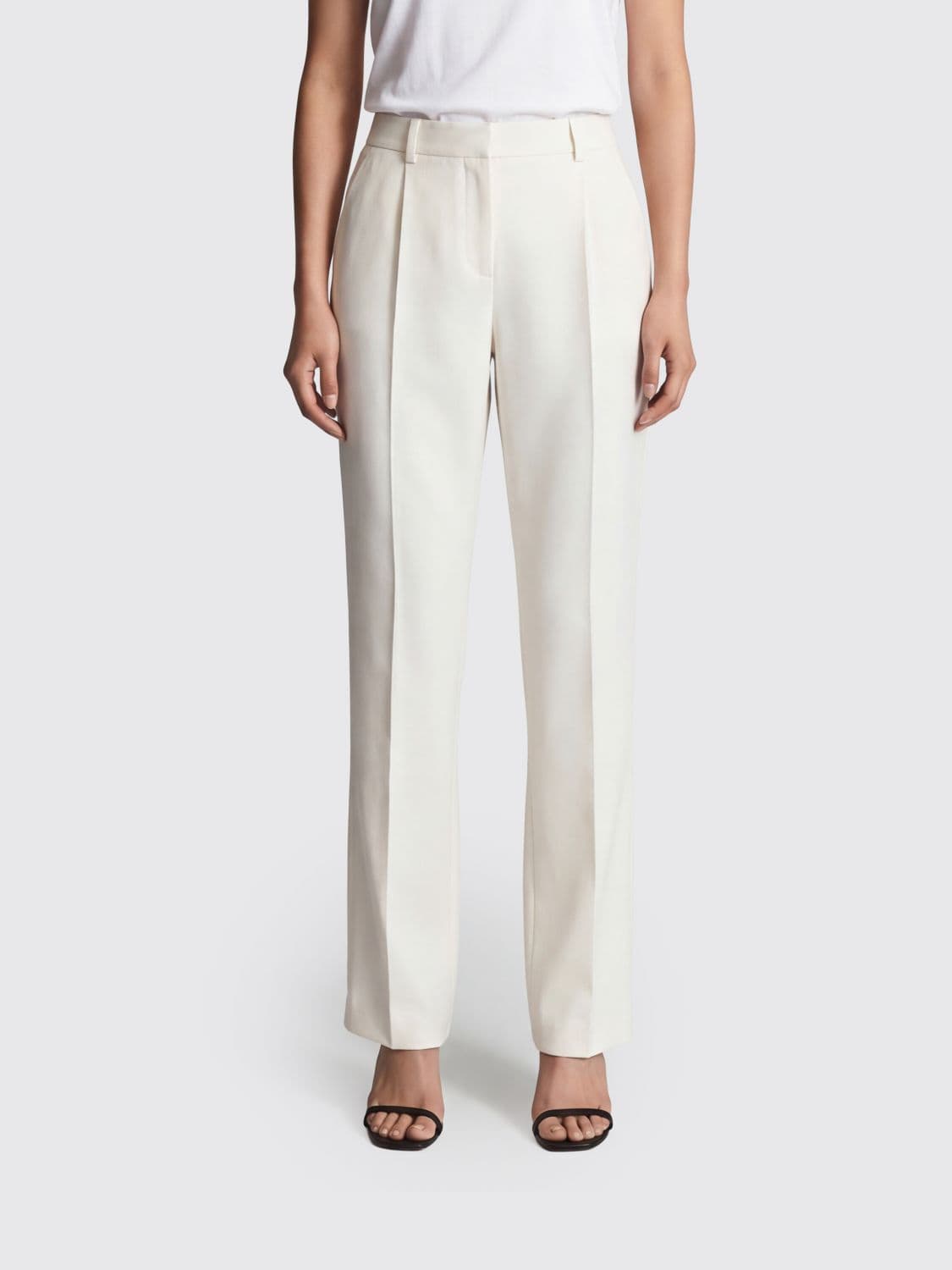 Balenciaga Wool Tailored Trousers