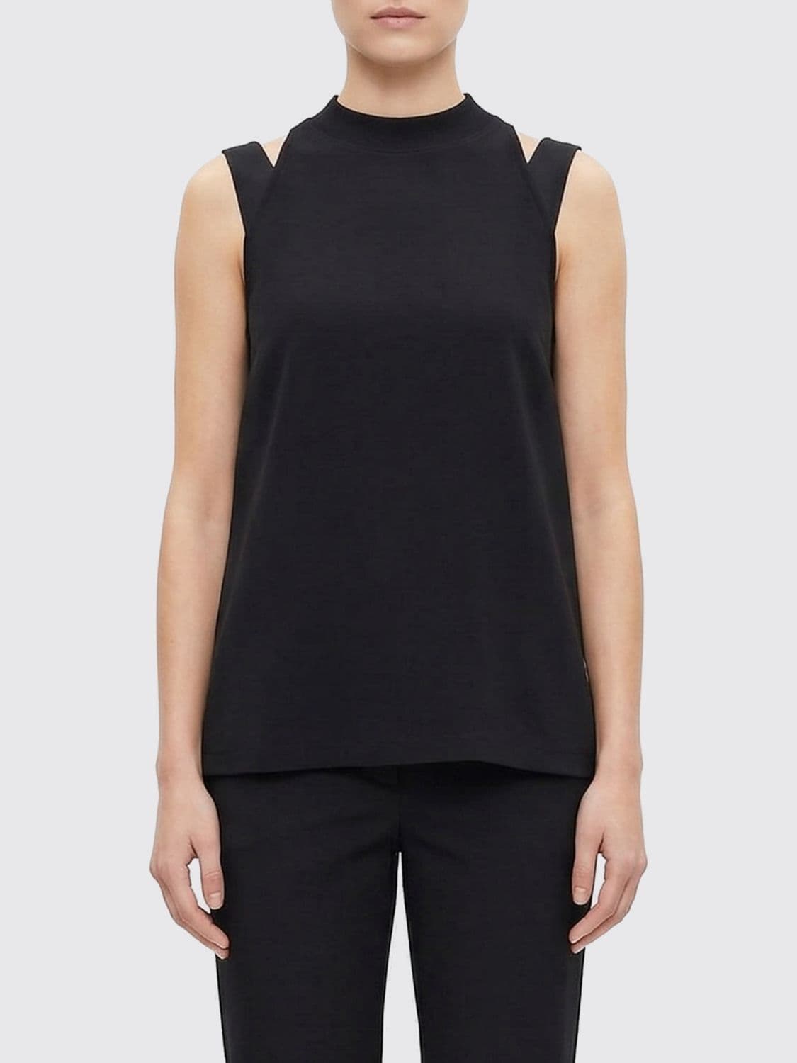 Darkpark Stretch Cotton Minimal Top