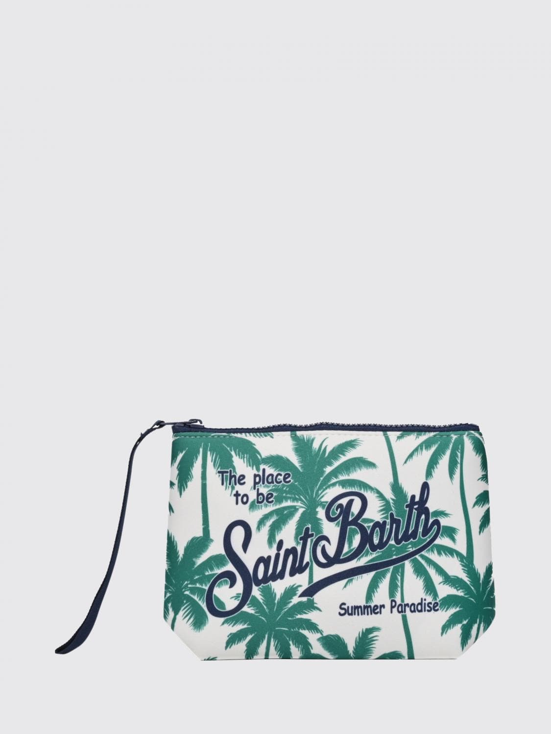 Mc2 Saint Barth Aline Striped Polyester Pouch