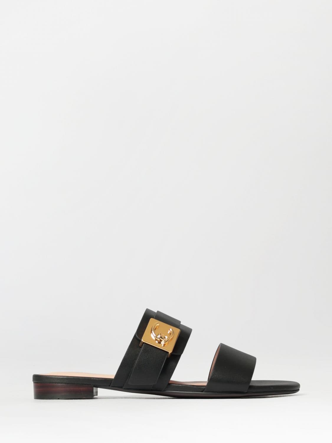 Coccinelle C-Me Lock Leather Sandal