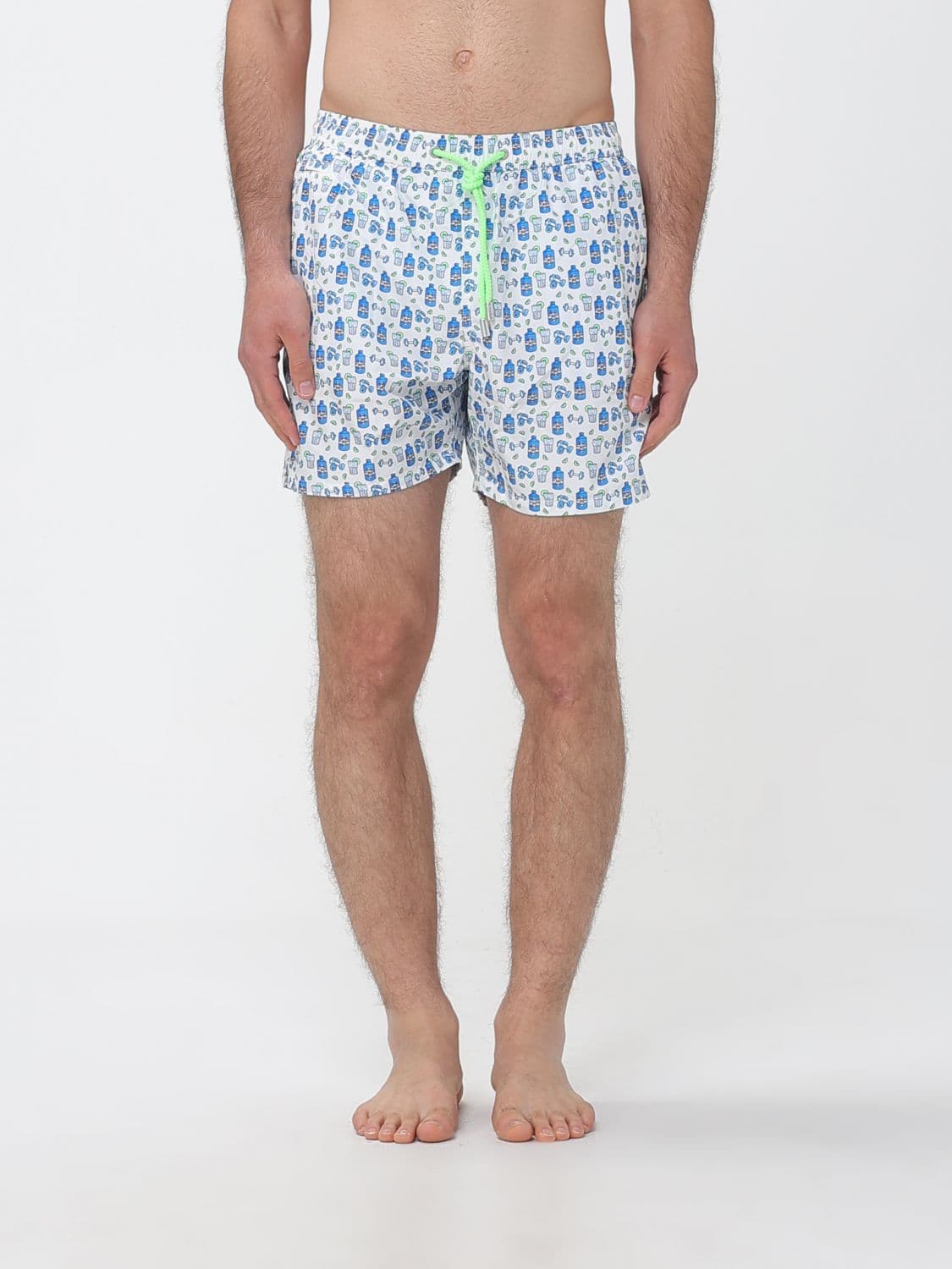Mc2 Saint Barth Printed Boxer Swim Trunks
