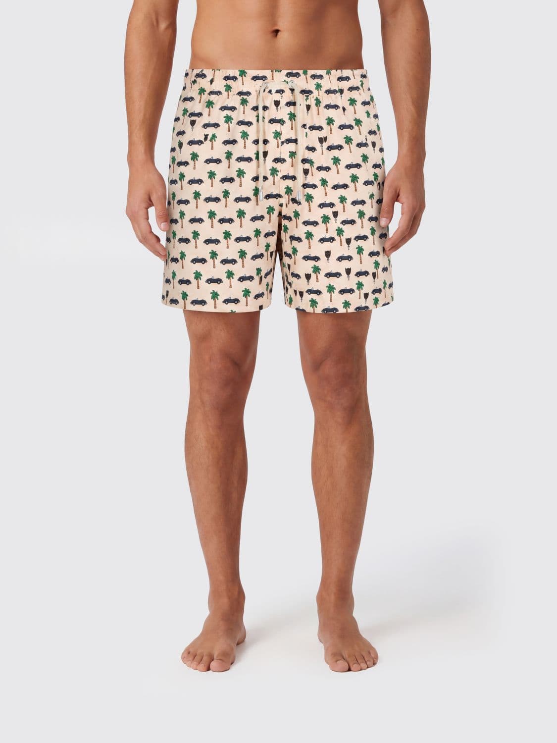 Mc2 Saint Barth Printed Boxer Swim Trunks · S