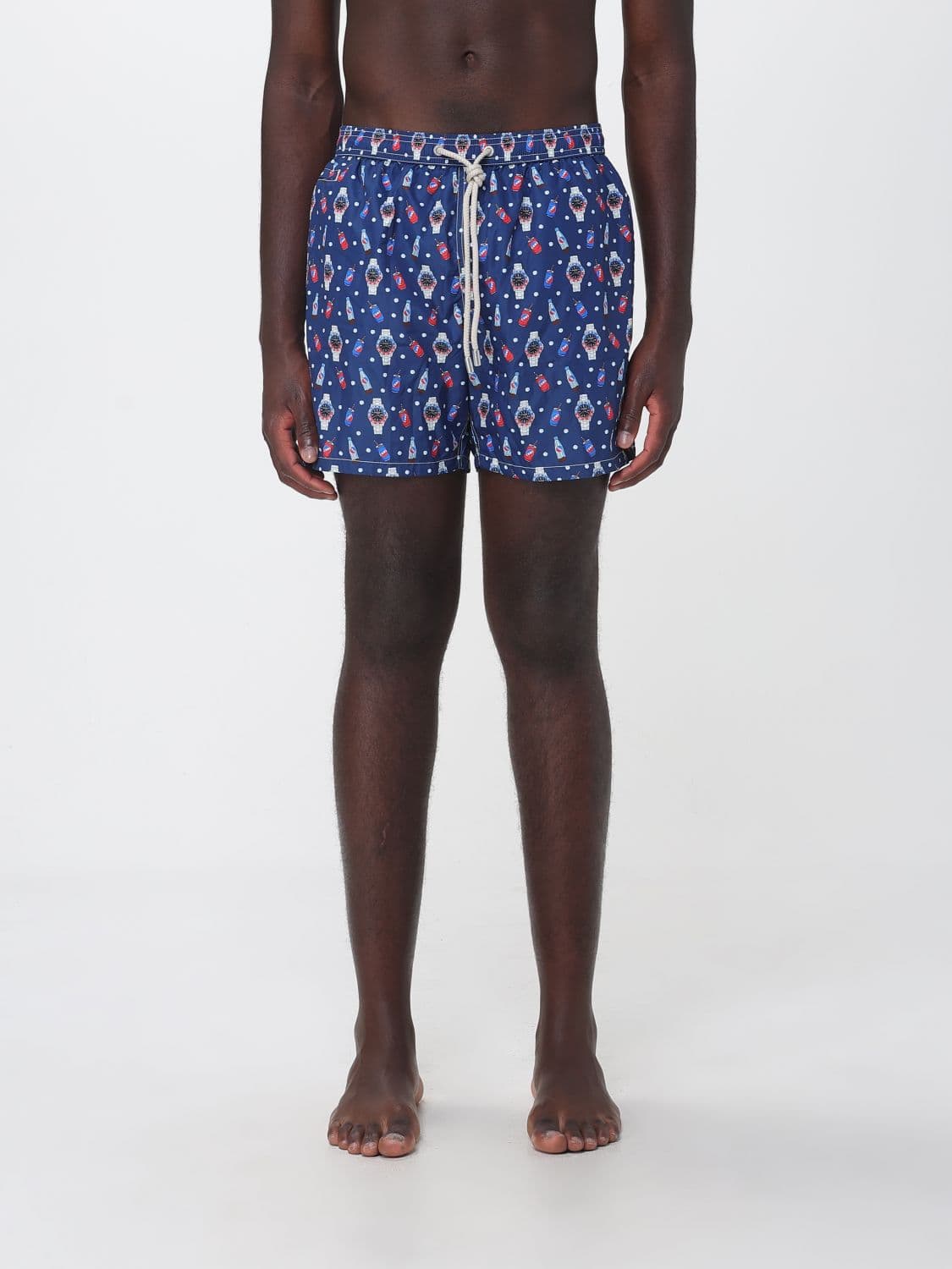 Mc2 Saint Barth Printed Boxer Swim Trunks
