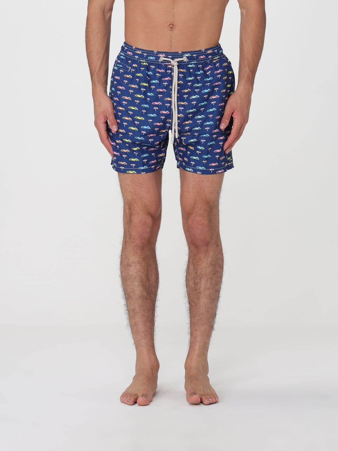 Mc2 Saint Barth Printed Boxer Swim Trunks